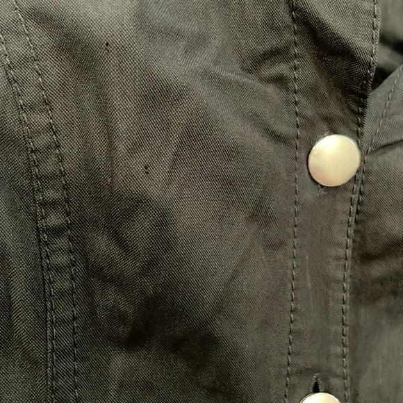 Proenza Rumbled Button Front Midi Dress Size 6 - Picture 11 of 12